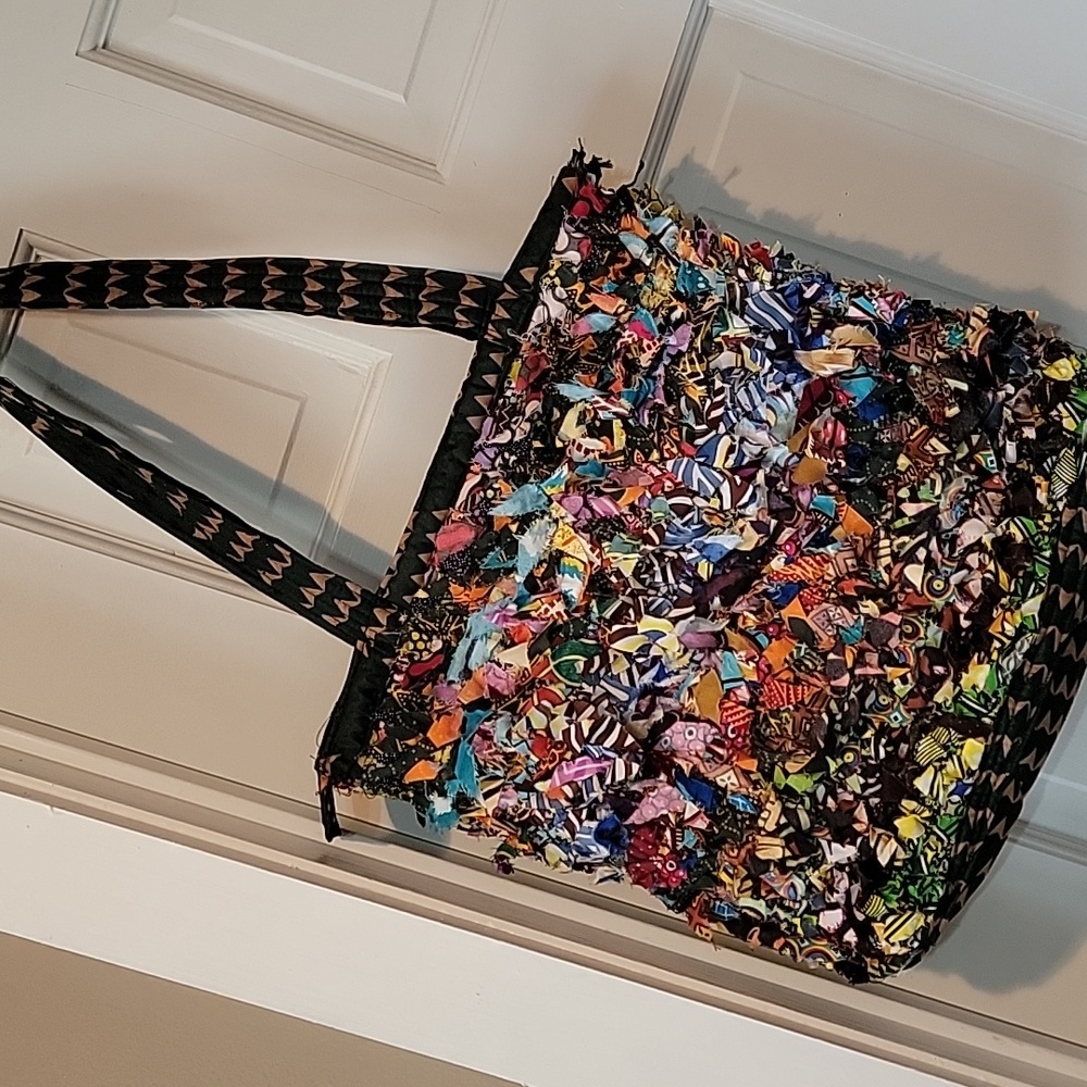 Handmade bag from Rwanda
